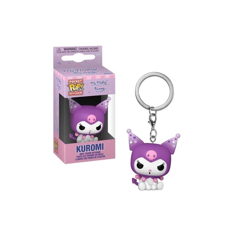 Pop Keychain - Sanrio - My Melody - Kuromi Pop Keychain - Sanrio - My Melody - Kuromi